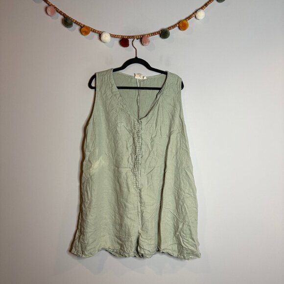 Resitor Romp and Play Romper in Light Olive - Picture 2 of 5